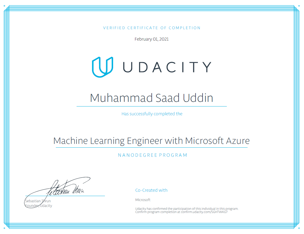 ML Engineer with Azure